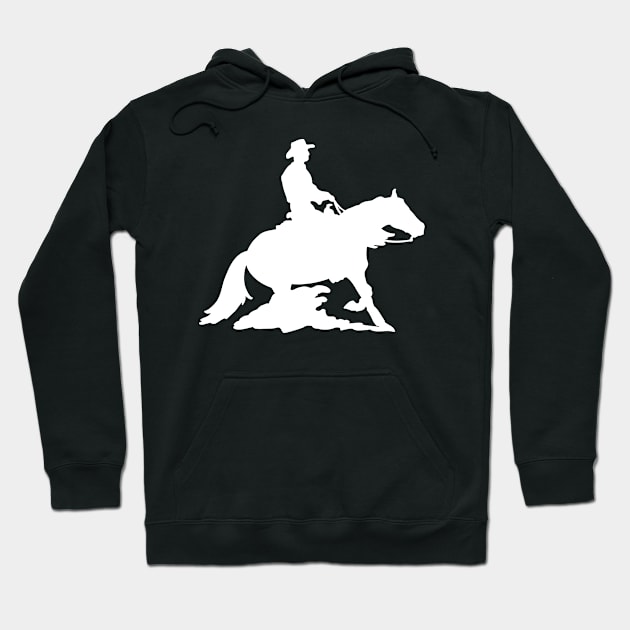 Cowboy Silhouette Hoodie by KC Happy Shop